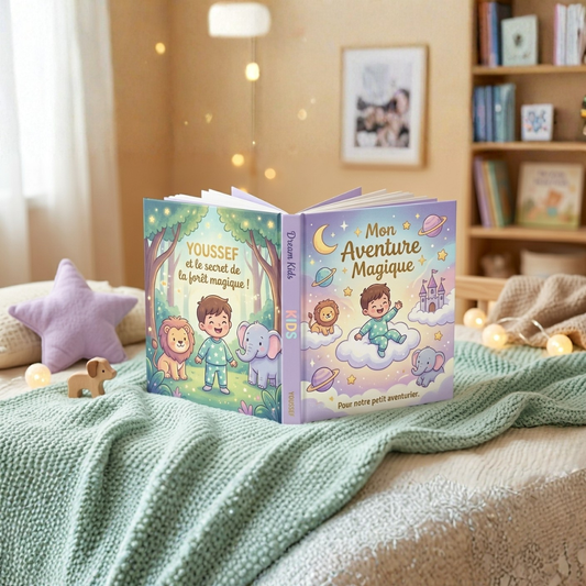 Livre Personnalisé Dream Kids : Votre Enfant Devient le Héros ✨